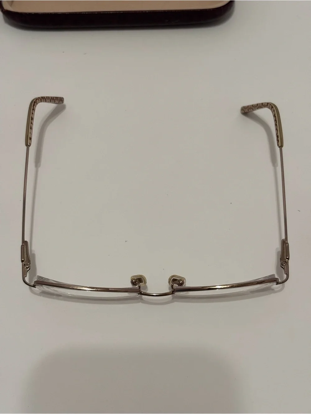 Coach Nadine (120) Taupe 52 17 135mm Oval Womens Eyeglasses Frames Brown + Case